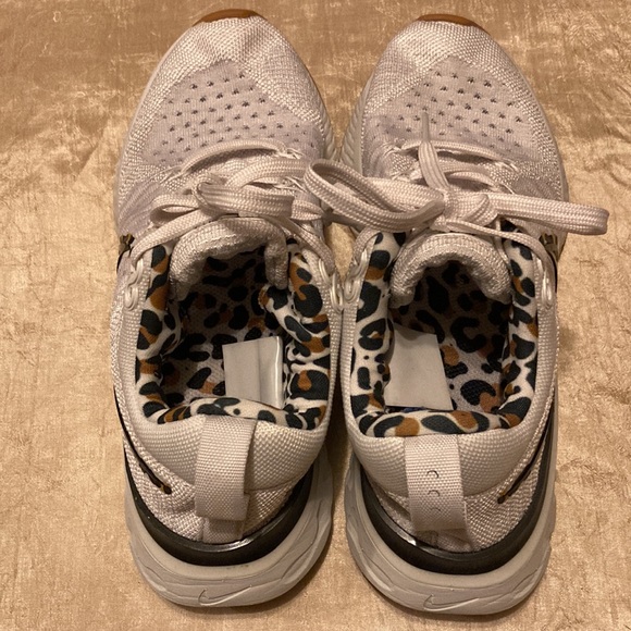 Nike React Infinity Run Flyknit 2 leopard Size 5.5 - Picture 4 of 7